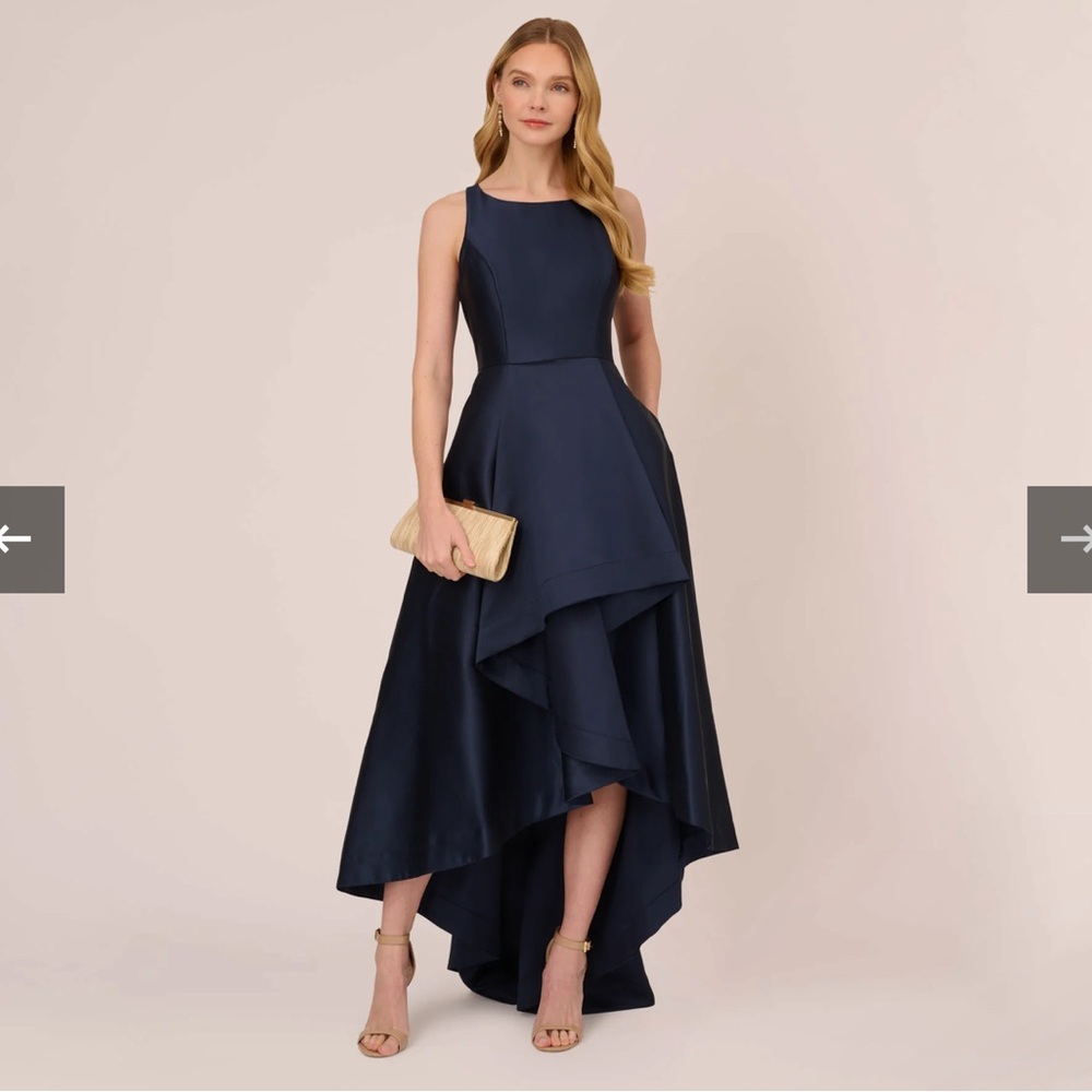 Adrianna Papell High-Low Gown